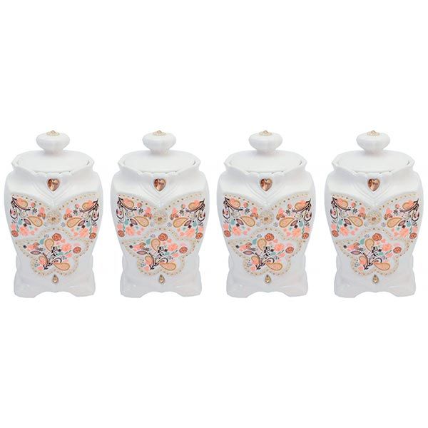 Набор банок Пейсли 4 шт