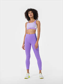 Лосины 4F TIGHTS FNK 4FSS23TFTIF091-51S р.S фиолетовый