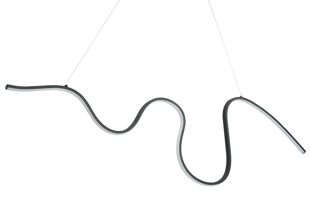 Люстра підвісна Berger 1x25 Вт LED-модуль чорний 7023-PL-25 Black