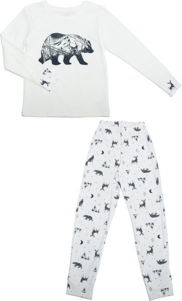 Піжама для хлопчиків Фламінго р.128 молочний 249-222 