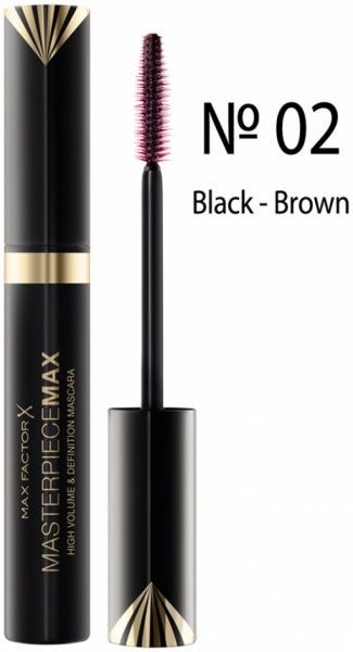 Тушь для ресниц Max Factor MASTERPIECE Masterpiece Max Hight Volume & Defention № 02 Bl-Br Черно-коричневая 7,5 мл