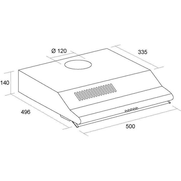 Вытяжка Pyramida WH 50 IX