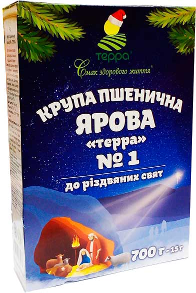 Крупа пшенична Терра ярова 700г 4820015733078 