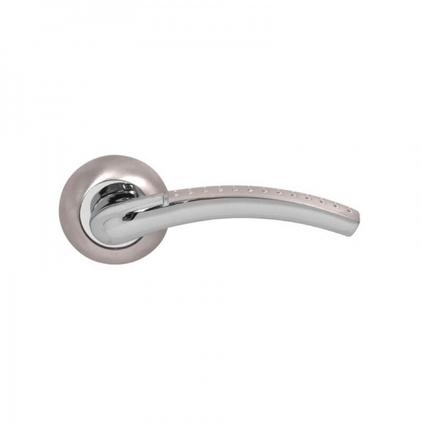 Ручка дверна PROTECT Trendy 135 полірований хром/матовий нікель