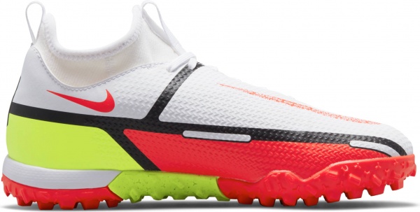 Сороконожки Nike Jr. Phantom GT2 Academy Dynamic Fit TF DC0818-167 р.US 4,5Y белый