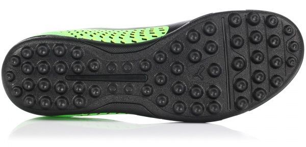 Бутсы Puma Adreno III TT 10404801 10404801 р. 8,5 зеленый