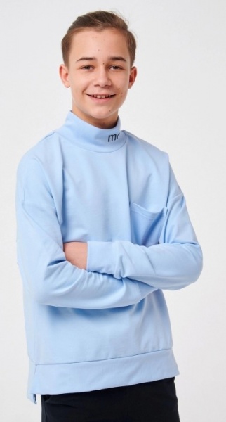 Джемпер для хлопчика Smil р.146 блакитний 116570 