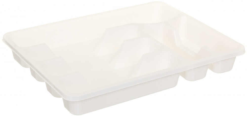 Лоток для столовых приборов TURAN PLASTIK TRN-111 295x375x50 мм белый