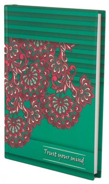 Щоденник ETHNO A5 недатований зелений Buromax 