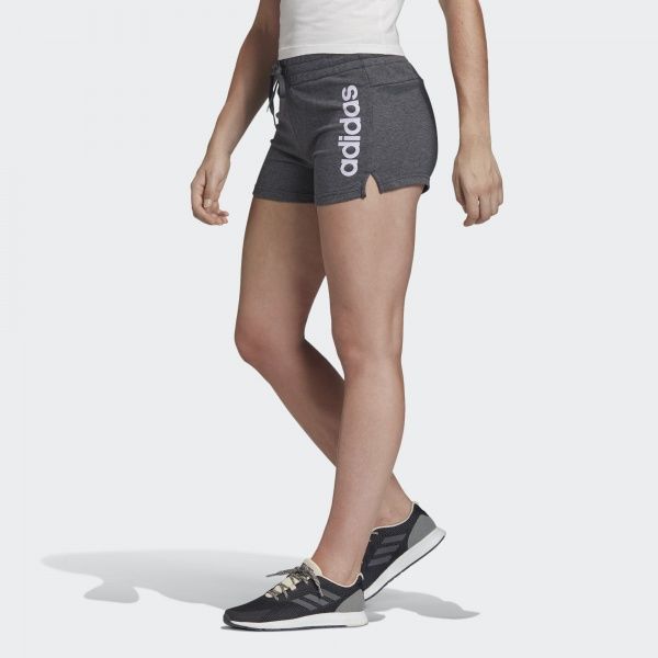 Шорты Adidas W E LIN SHORT FM6686 р. M серый