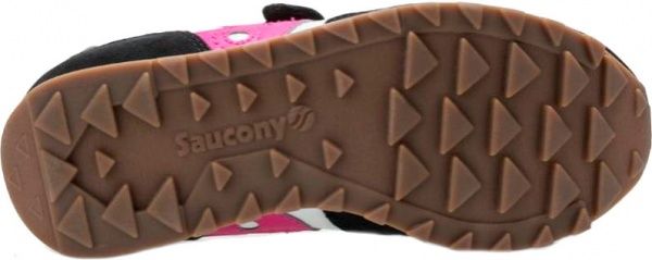 Кроссовки Saucony JAZZ ORIGINAL VINTAGE HL SK162475 р.US 2,5 черно-бело-розовый