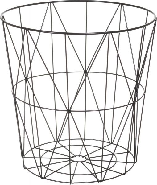 Стіл-кошик Сканді Cement 39х39х42 см 