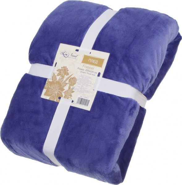 Плед Royal blue 200x220 см синій La Nuit 