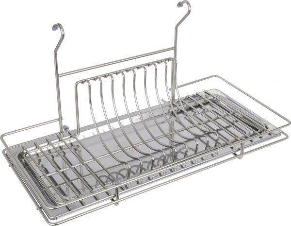 Сушилка на рейлинг Lemax MX-070 NM с поддоном 540х240х280 мм матовый никель