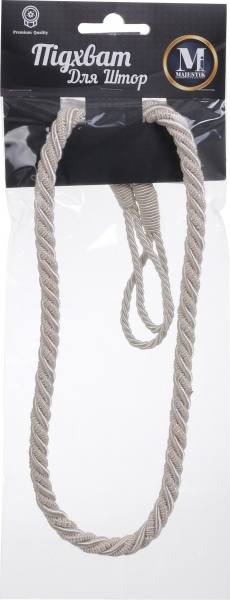 Підхват для штор 2017-38-K-48 кремовий Majestic