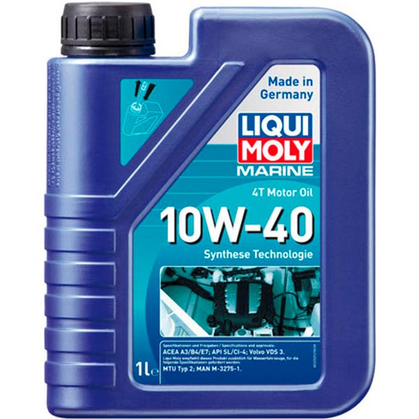 Моторное масло Liqui Moly MARINE 4т 10W-40 1 л