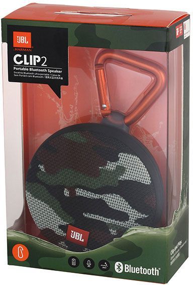 Акустическая система JBL Clip 2 (JBLCLIP2SQUAD) 1.0 squad 