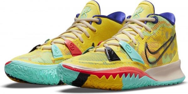 Кроссовки Nike KYRIE 7 CQ9326-700 р.US 11 желтый
