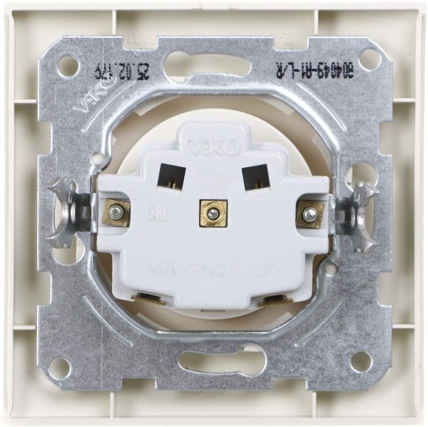 Розетка без заземления Viko Linnera без шторок без крышки крем 90401007
