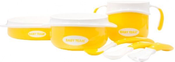 Набір дитячого посуду Baby Team 6090