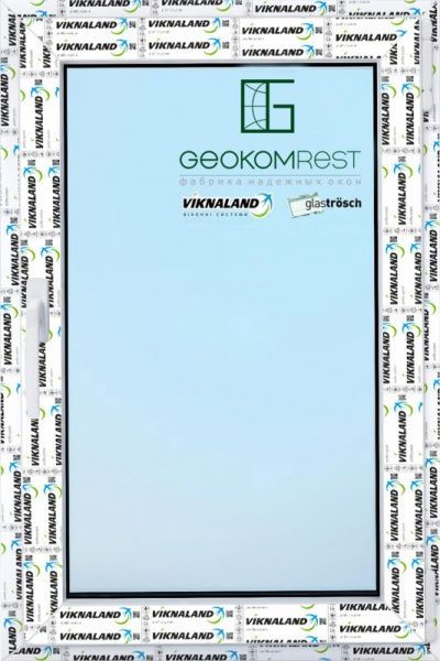 Окно поворотно-откидное VIKNALAND В 58 800x1200 мм правое 