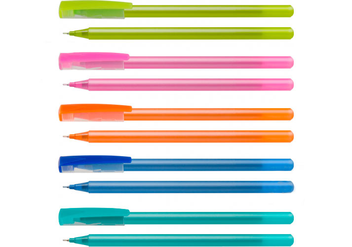 Ручка масляная Flame 0,7 мм в ассортименте