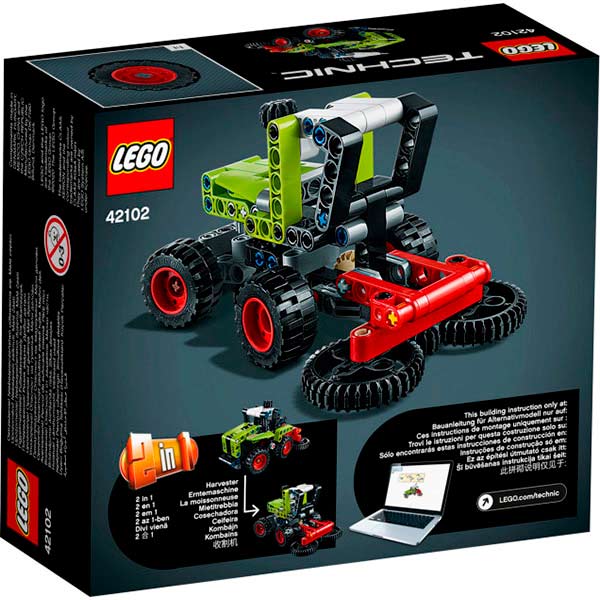 Конструктор LEGO Technic Mini Claas Xerion 42102