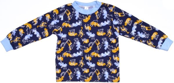 Піжама для хлопчиків Татошка р.116 синій із принтом 102702 