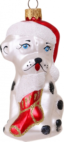 Декорация новогодняя Формовая игрушка в ассортименте 9 см 