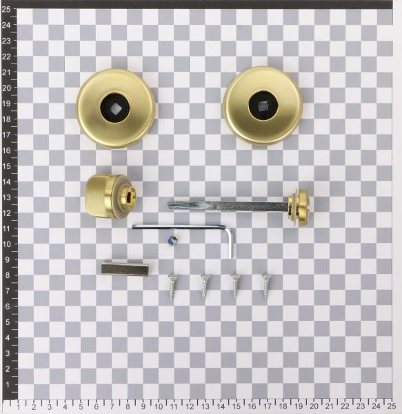 Накладка Colombo CD 69 BZG GВ Peter, Mach, Talita WC матовое золото