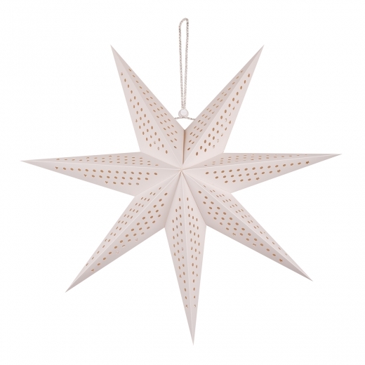 Іграшка на ялинку Novogod'ko 3D, бiла, 45 см, LED, батарейка 