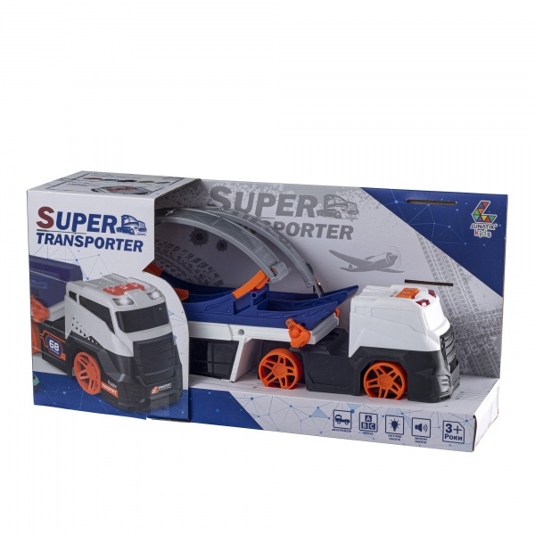 Ігровий набір транспорту Lunatik Вантажівка Петля (LNK-STC7564) 978870