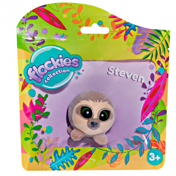 Фигурка коллекционная Flockies Ленивец Стивен FLO0117 