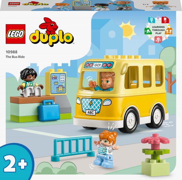 Конструктор LEGO DUPLO Поїздка на автобусі 10988