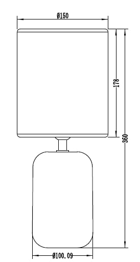 Настольная лампа Luna 1x40 Вт E14 розовый ML-D519-B