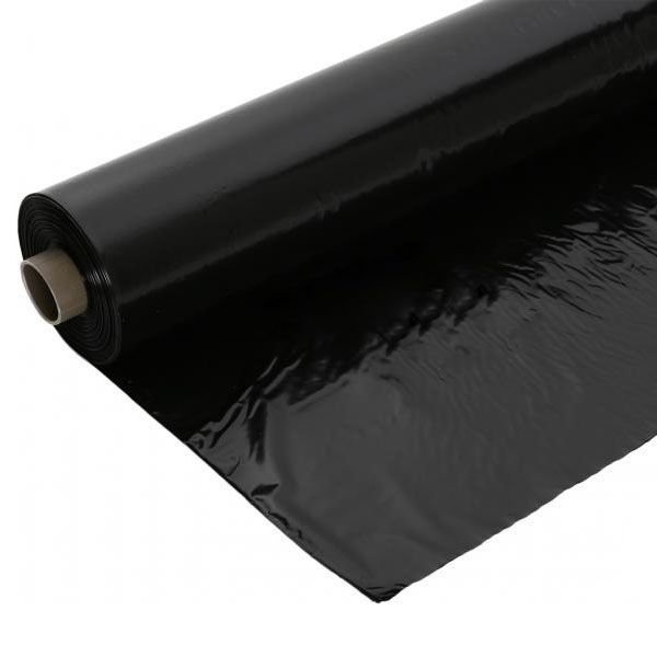 Пленка полиэтиленовая 1,5x50 м 120 мк черный