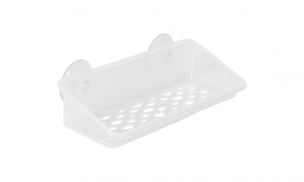 Полка для ванной VOLVER 10217WH OVAL (белая)