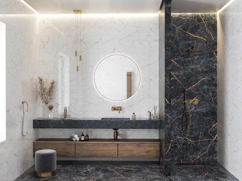 Плитка Golden Tile Wilno white 25x40x7,5 см