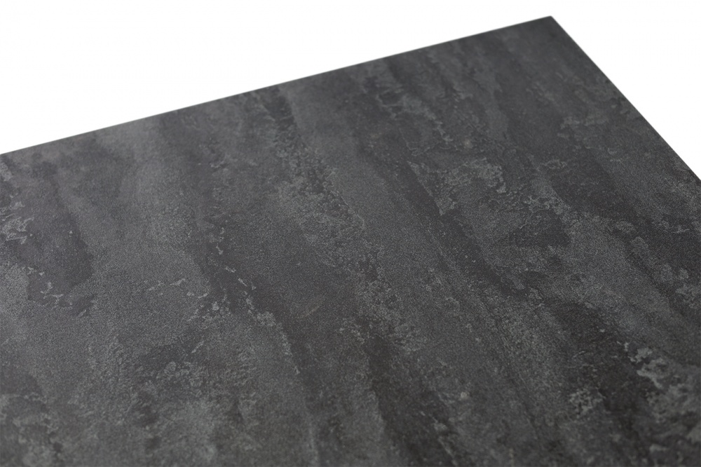 Стол обеденный Vitan Форест 1200x800x785мм угольный камень/черный