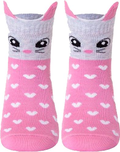 Носки детские Conte-Kids TIP-TOP 321 Мышата 17С-59СП р.18 светло-розовый 