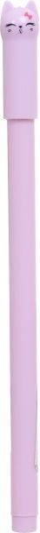 Ручка гелевая Фиолетовый котенок 