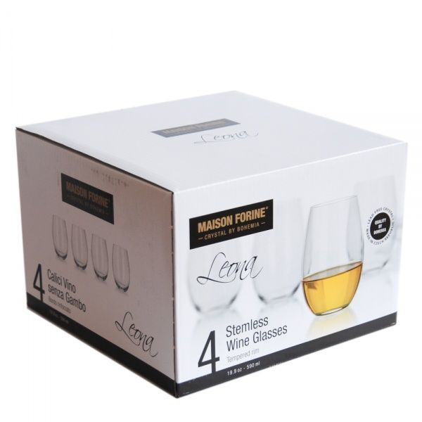 Набор стаканов Leona 590 мл 4 шт. Maison Forine 
