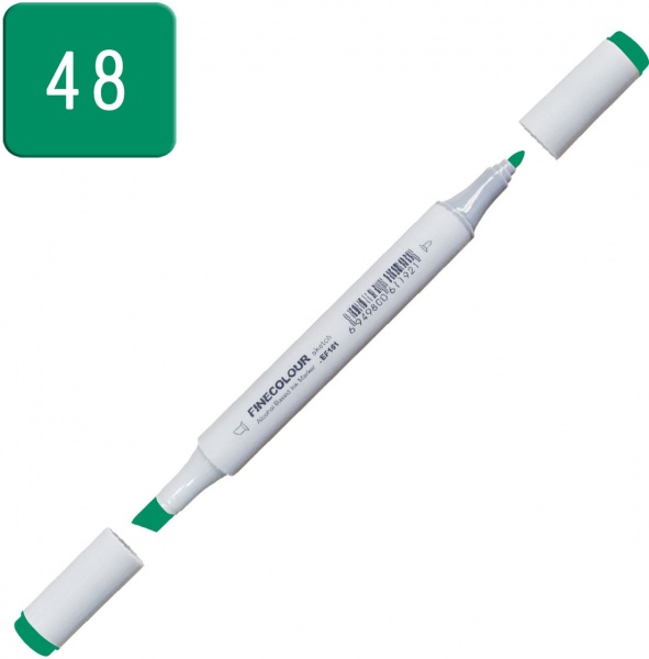 Маркер спиртовой FINECOLOUR Junior EF101-48 зеленый 