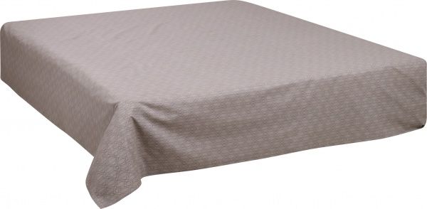 Простынь Моди 1,5 160x220 см бежевый с принтом La Nuit 