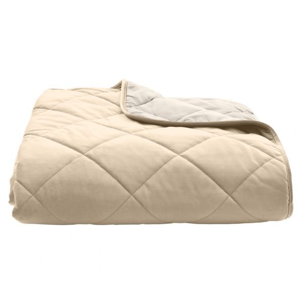 Покрывало VELOUR 240x260 см La Nuit молочный 