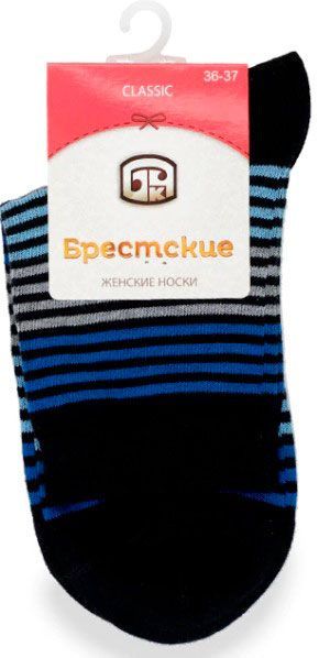 Носки БЧК CLASSIC 1100 014 р. 23 черный с синим 