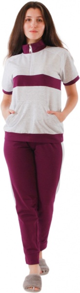 Костюм домашній Flis clothes р. XL сірий 