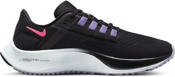 Кроссовки Nike Air Zoom Pegasus 38 CW7358-003 р.US 8,5 черно-розовый