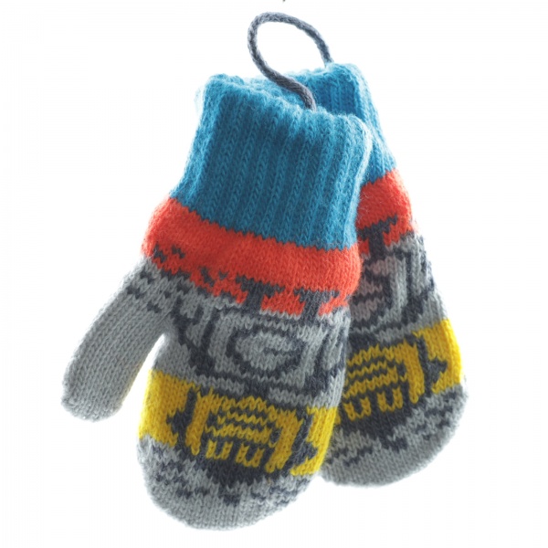 Варежки Margot Bis Robot р.11 светло-серый 8463 