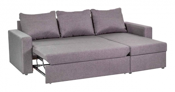 Диван кутовий Меблі Прогрес Голлівуд сірий 2300x1510x860 мм